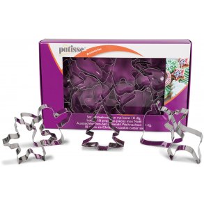 Patisse Udstikkers�t Jul 18 Dele, St�l