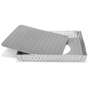 Patisse Silvertop T�rteform 21x21 cm Kvadrat, St�l
