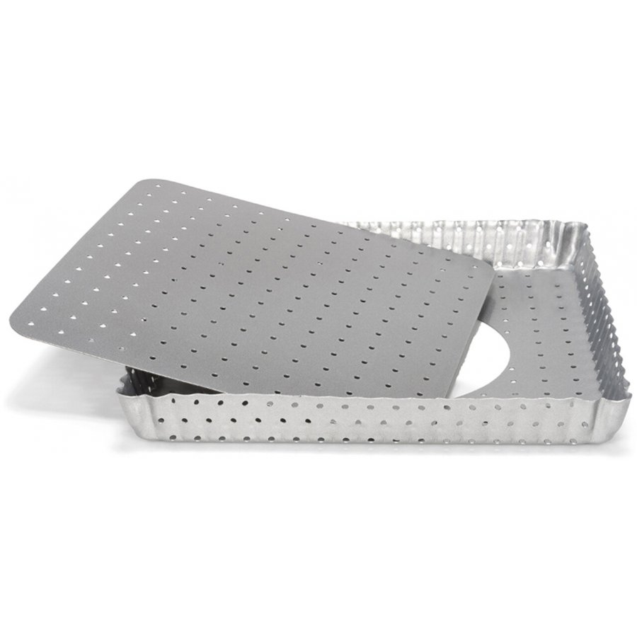 Patisse Silvertop T�rteform 21x21 cm Kvadrat, St�l