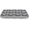 Patisse Silvertop Kugelhopfform/Kageform til 12 stk, St�l