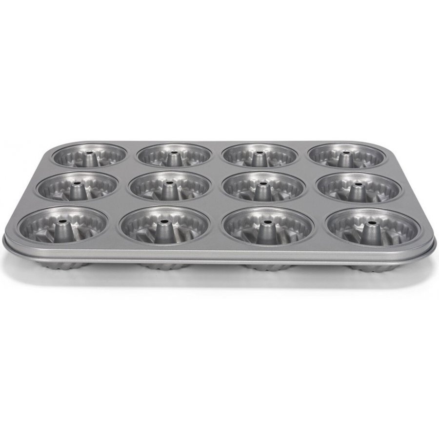 Patisse Silvertop Kugelhopfform/Kageform til 12 stk, St�l