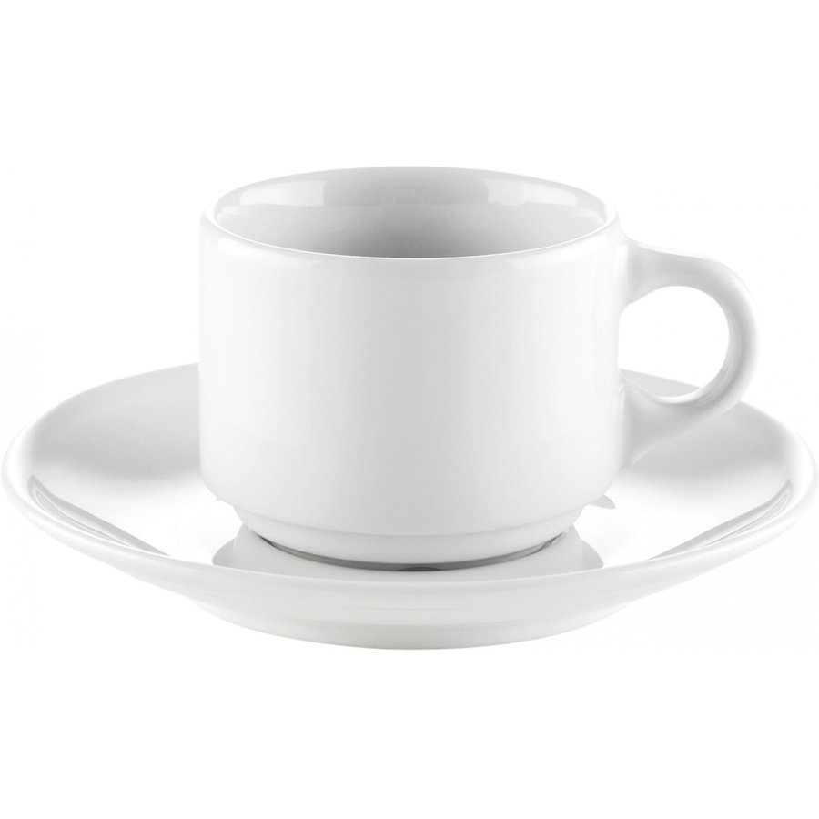 Pillivuyt Europe Tasse 18 cl, Weiß