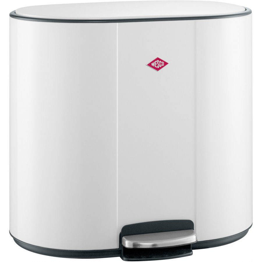 Wesco Multi Collector pedalspand 25 L+12 L+12 L, Mat Hvid