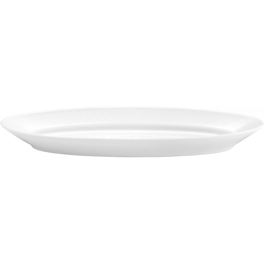 Pillivuyt Pliss Servierplatte lnglich 45,5 cm, Wei