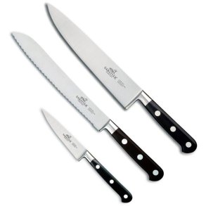 Lion Sabatier International Licorne Knivst 3 Dele, Stl/Sort