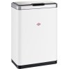 Wesco I. Master Double Affaldsspand 2x20 L, Mat Hvid
