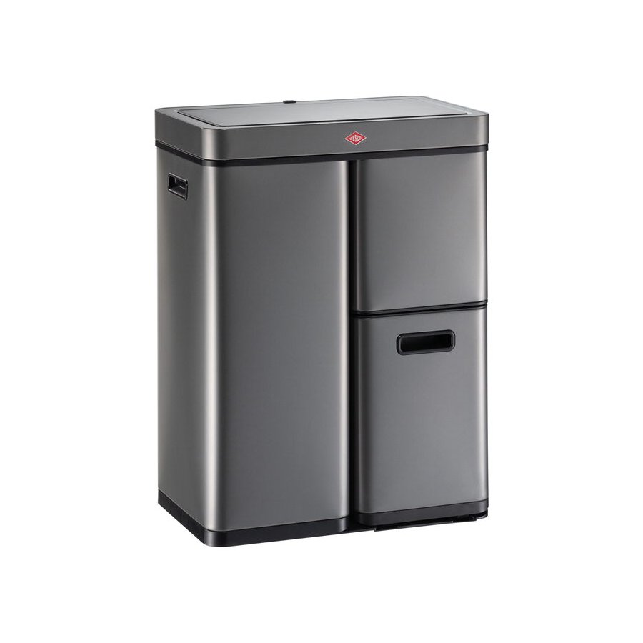 Wesco Tower Collector Affaldsspand 30+15+15L, Mat grafit
