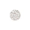 Bastian Glasbrik 10 cm, Hvid terrazzo