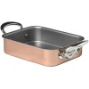 Mauviel M 150s Bradepande Mini 18cm, Kobber/Stl