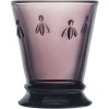 La Rochre Abeille Wasserglas 6er Set, 26 cl, Aubergine