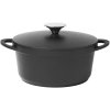 Pillivuyt Marne Gryde Med Lg 2,5L, Sort Aluminium
