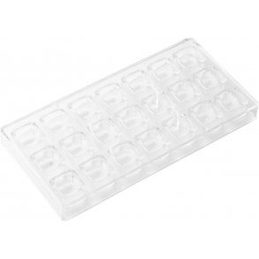 Patisse Chokoladeform terning 21 stk, Klar