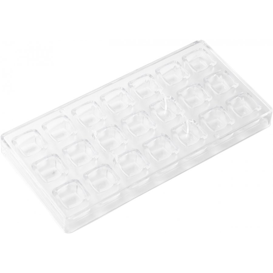 Patisse Chokoladeform terning 21 stk, Klar
