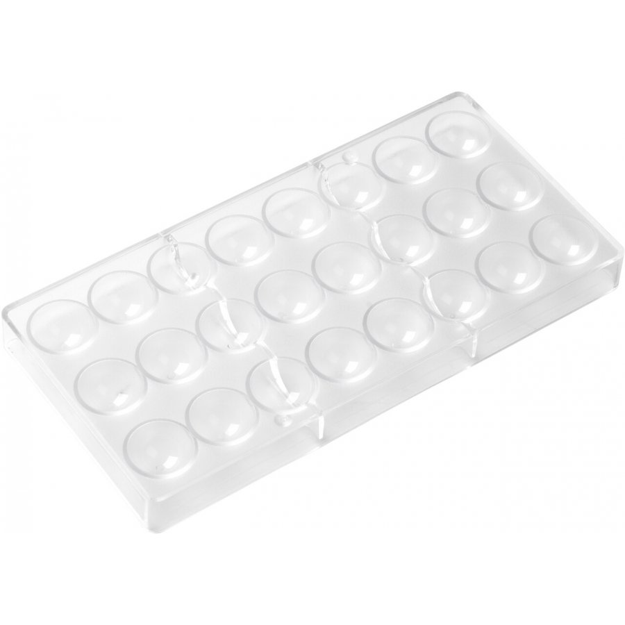 Patisse Chokoladeform rund 24 stk, Klar