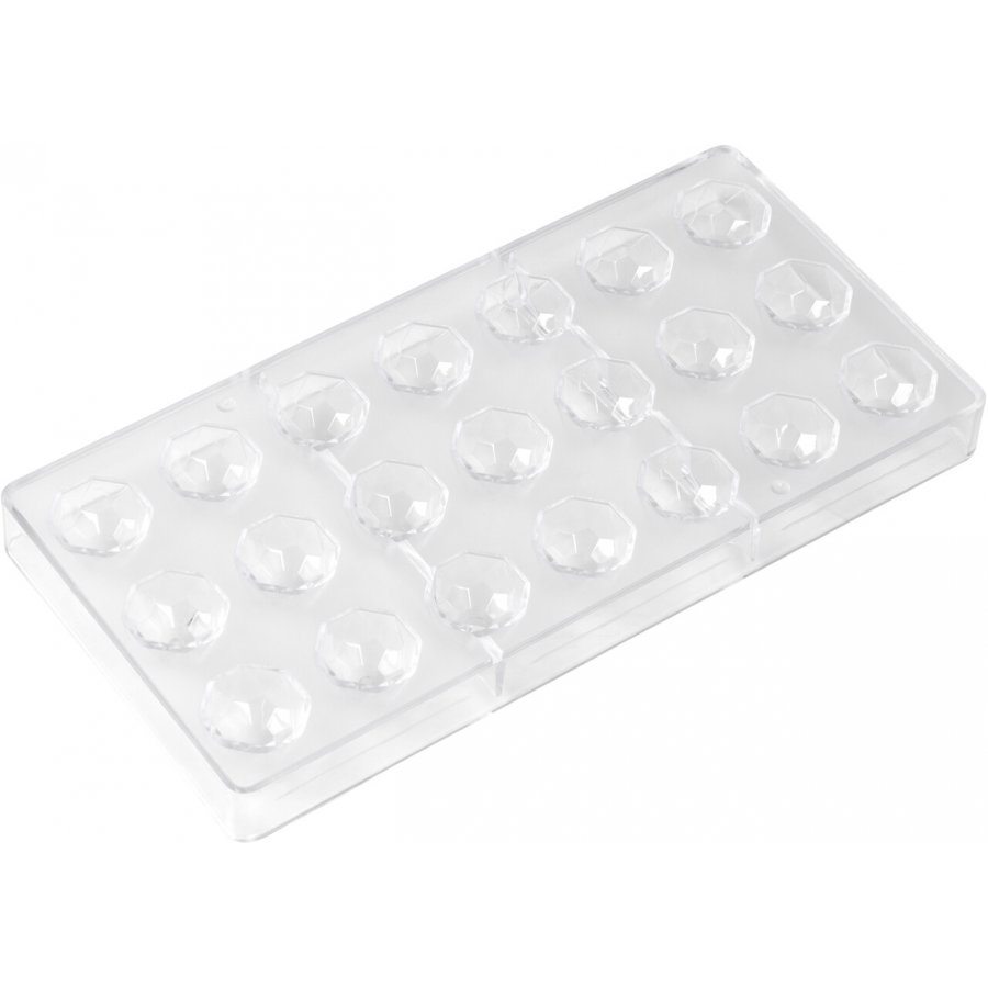 Patisse Chokoladeform diamant 21 stk, Klar