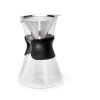 Bredemeijer Lento slow-kaffebrygger klar/sort, 0,88 liter