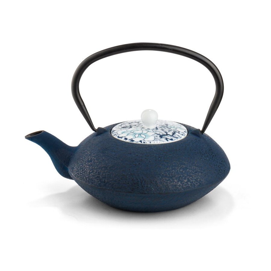Bredemeijer Yantai tekande med porcelnslg mrk bl, 1,2 liter