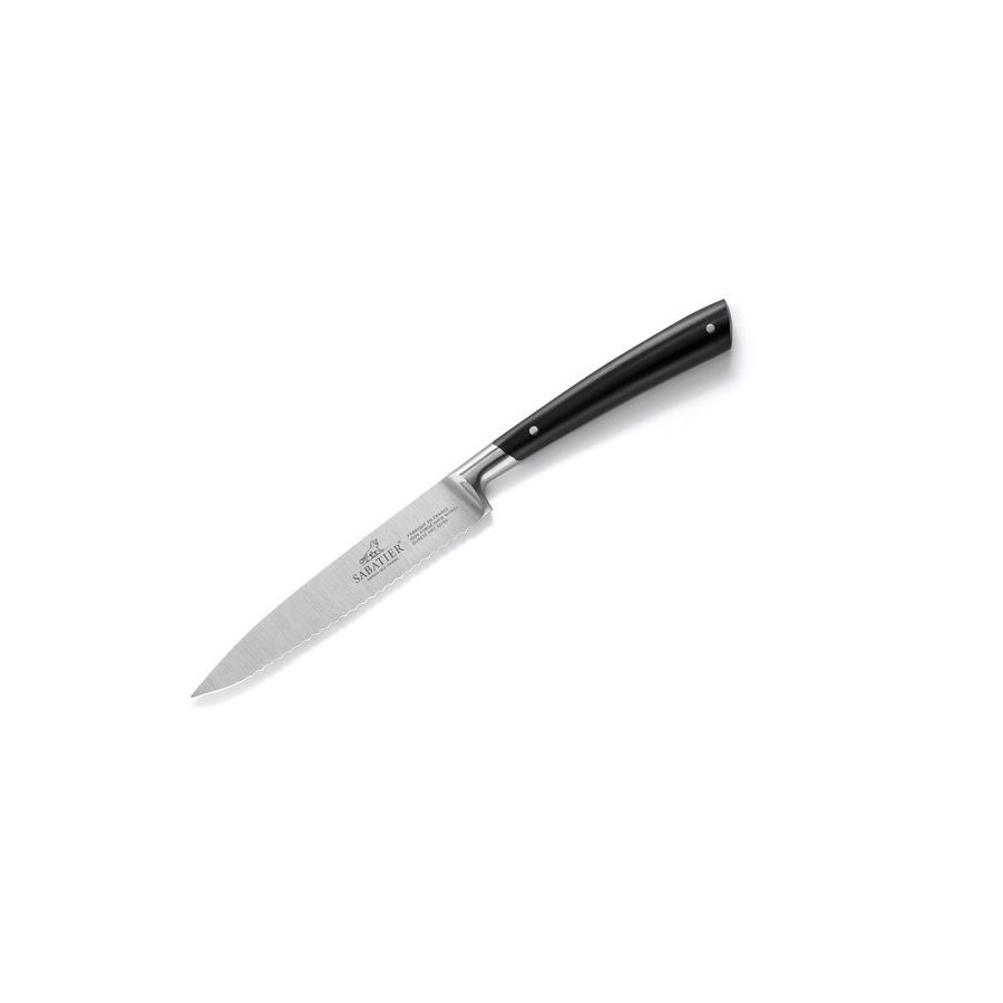 Lion Sabatier Edonist tomatkniv stl/sort, 12/23 cm