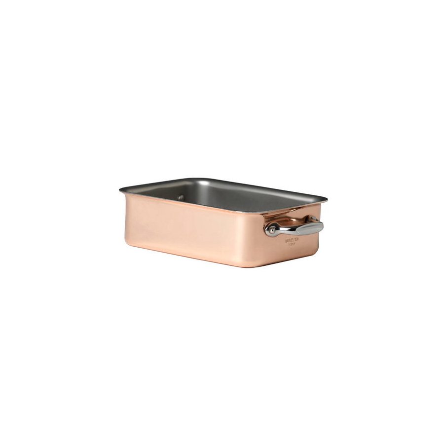 Mauviel M 150s Bradepande Mini 14 cm, Kobber/Stl