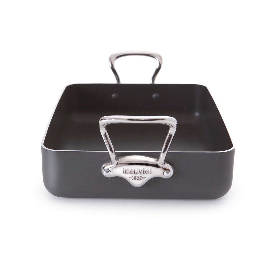 Mauviel M Stone3 Bradepande 35 cm, Sort