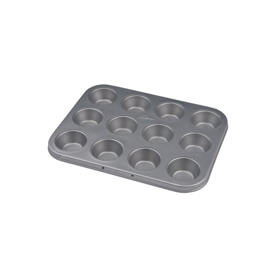 Patisse Silvertop Mini Muffinform Til 12 stk, Stl