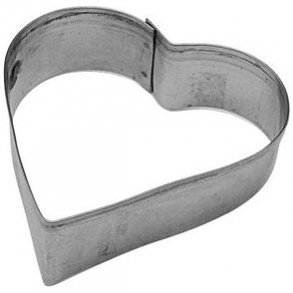 Patisse Udstikker Hjerte 8 cm, St�l