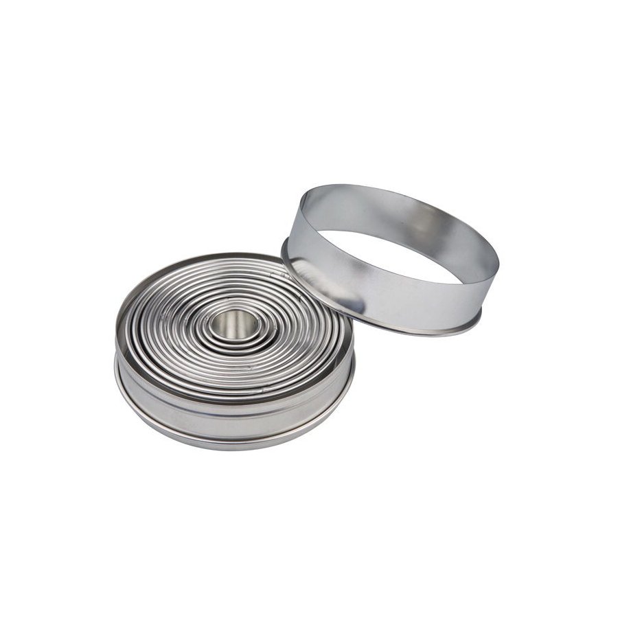 Patisse Udstikkers�t Ring i Boks 14 stk, St�l