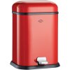 Wesco Single Boy 13L pedalspand, rd