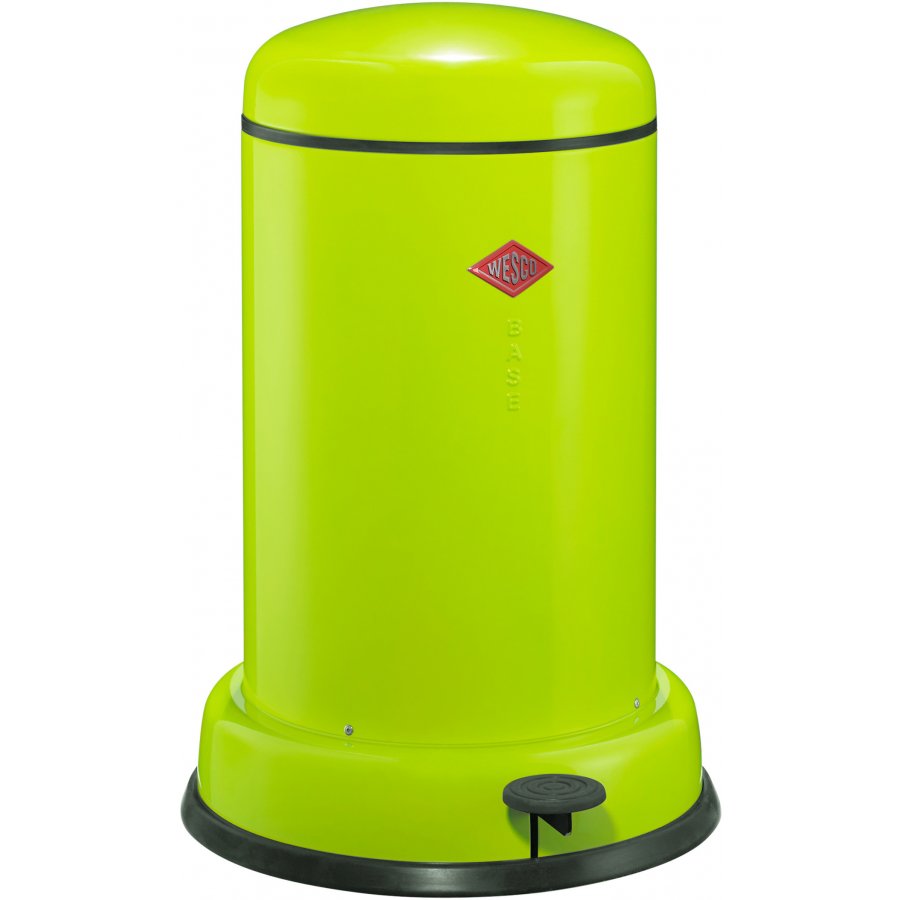 Wesco Baseboy 15L pedalspand, limegrn