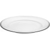 Pillivuyt Bistro Teller 21 cm, Wei/Silber