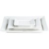 Pillivuyt Quartet Kagetallerken flad 18 cm, hvid