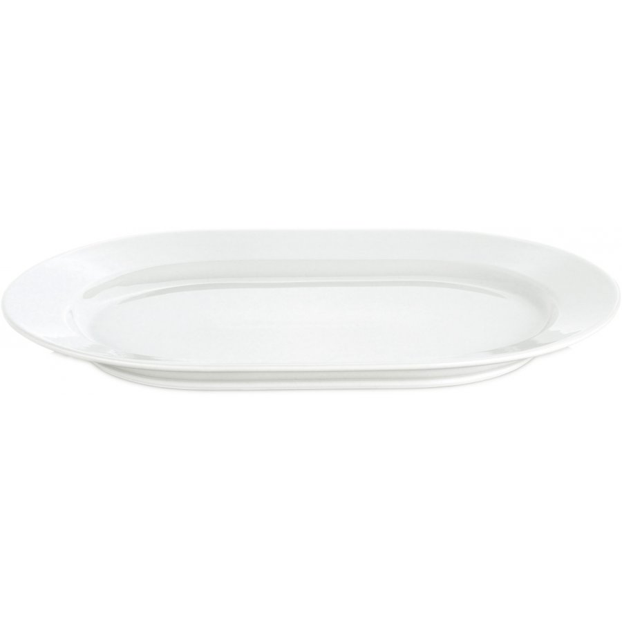 Pillivuyt Sancerre serveringsfad ovalt 36 cm, hvid