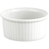 Pillivuyt Soufflform niedrig 9 cm, Wei
