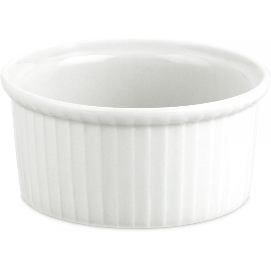 Pillivuyt Soufflform niedrig 9 cm, Wei