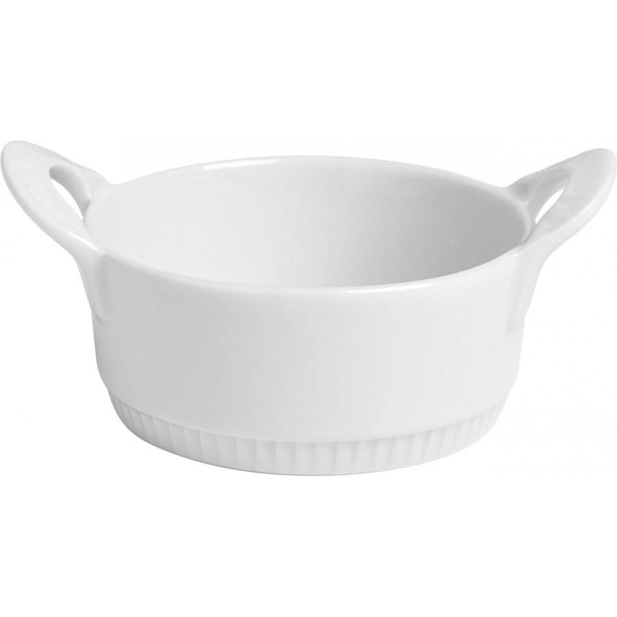 Pillivuyt Toulouse Schale mit Henkel 11 cm, Wei