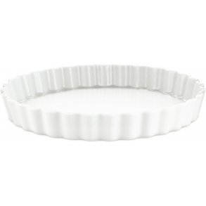 Pillivuyt Tærteform 25 cm, Hvid
