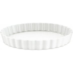 Pillivuyt Tærteform 29 cm, Hvid