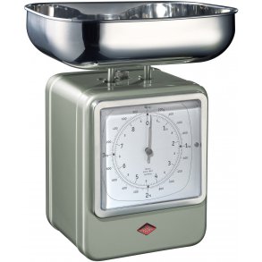 Wesco Retro k�kkenv�gt/ur 15 cm, s�lvfarvet