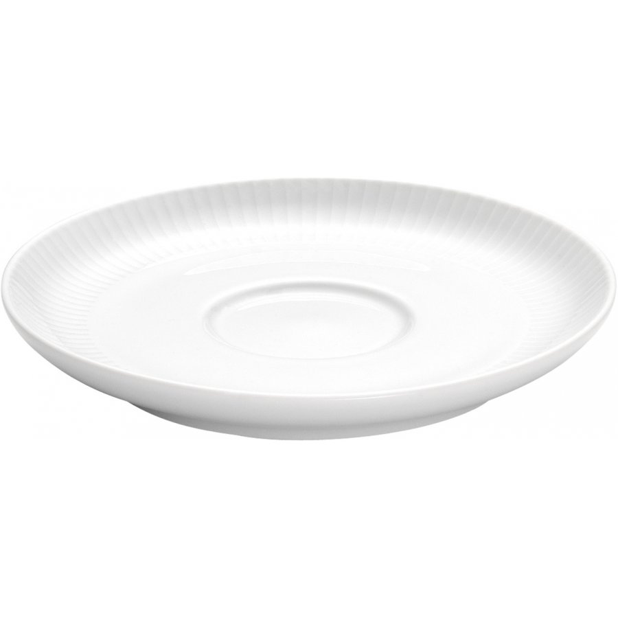 Pillivuyt Plissé underkop 13 cm, hvid