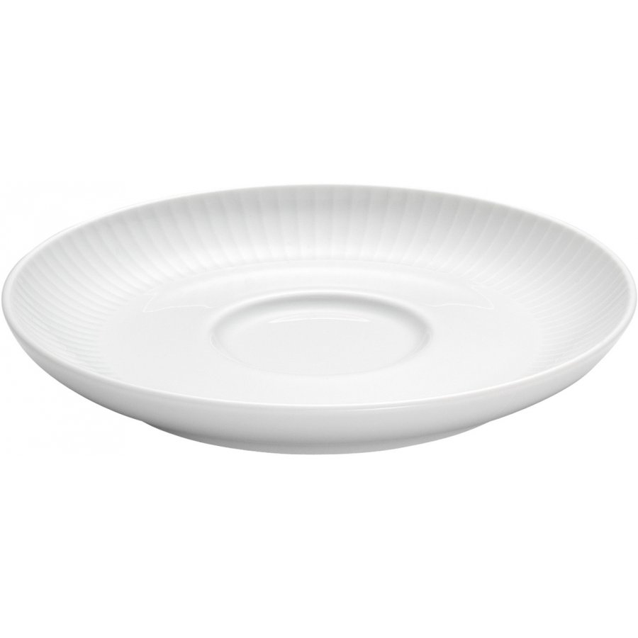 Pillivuyt Plissé Underkop 16,5 cm, Hvid