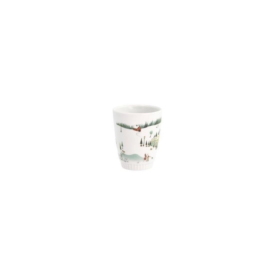 Pillivuyt Winter Becher 27 cl, Wei