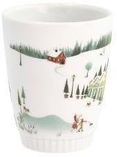 Pillivuyt Winter Becher 27 cl, Wei