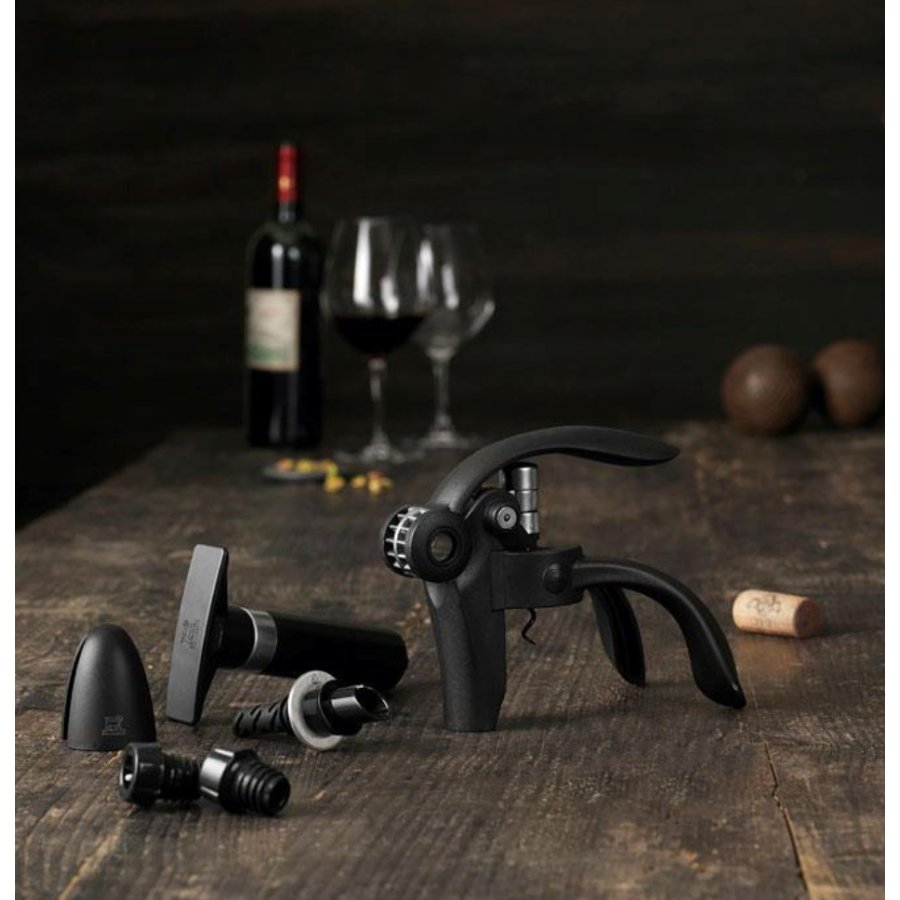 Peugeot Coté vin Proptrkker og Vinpumpest 5 Dele, Sort