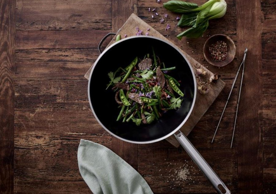 Rösle Elegance Wok Keramisk Non-stick 28 cm, Stl