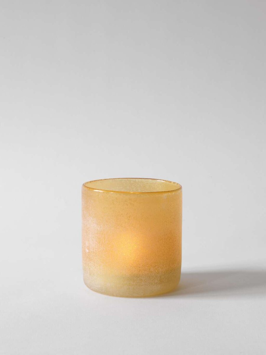 Tell Me More Frost Fyrfadsstage H9 cm, Amber
