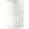 Tell Me More Frost Fyrfadsstage H19 cm, Hvid