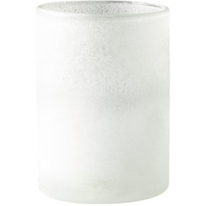 Tell Me More Frost Fyrfadsstage H19 cm, Hvid