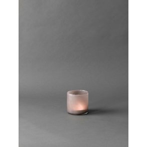 Tell Me More Lyric Fyrfadsstage H10 cm, Purple Grey