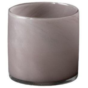 Tell Me More Lyric Fyrfadsstage H10 cm, Purple Grey