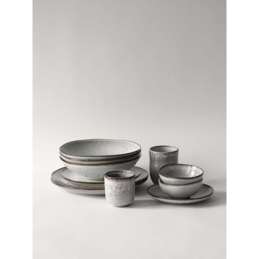 Tell Me More Taranto Suppe-/Pastatallerken 22 cm, Brungr